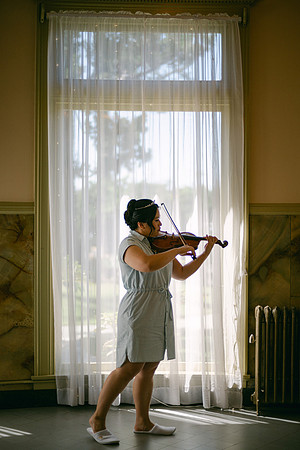 Christine and Alex Castle Green Wedding