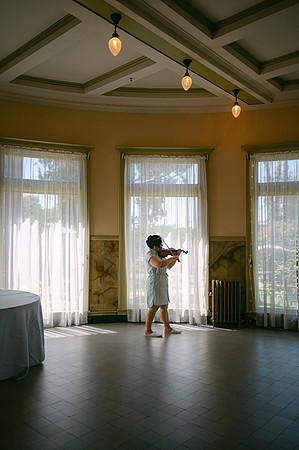 Christine and Alex Castle Green Wedding