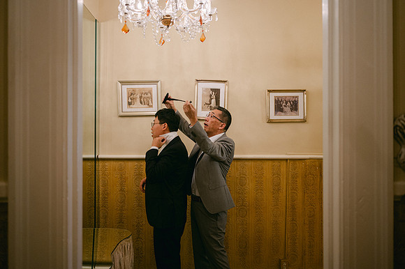 Christine and Alex Castle Green Wedding