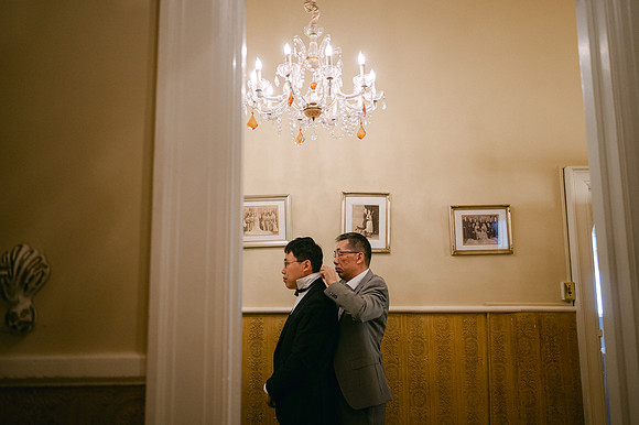 Christine and Alex Castle Green Wedding