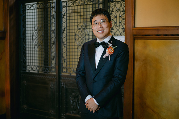 Christine and Alex Castle Green Wedding