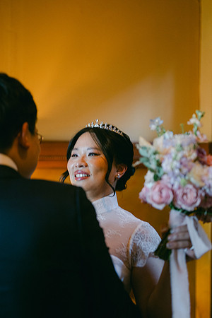 Christine and Alex Castle Green Wedding
