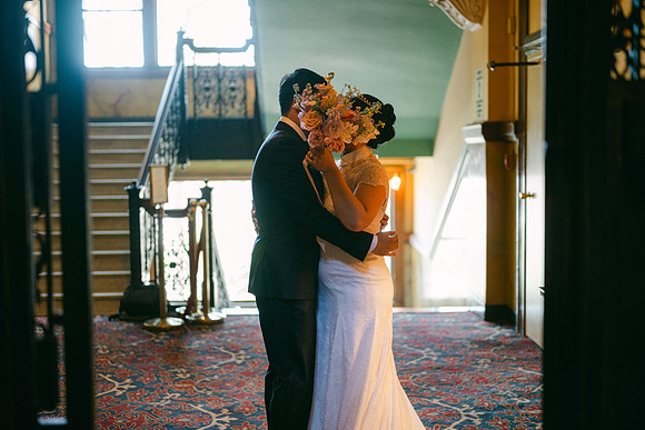 Christine and Alex Castle Green Wedding