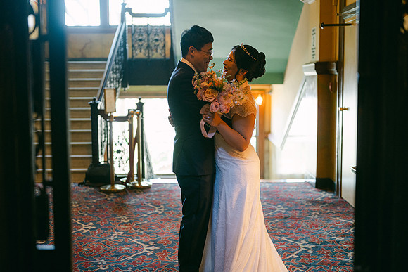 Christine and Alex Castle Green Wedding