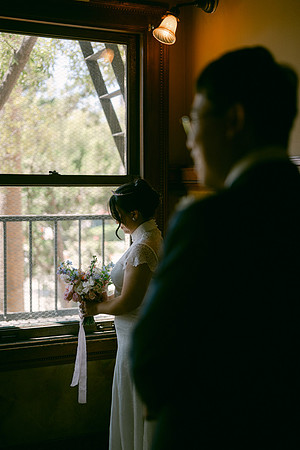 Christine and Alex Castle Green Wedding