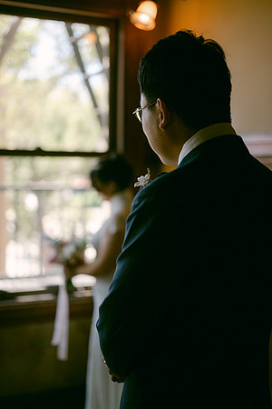 Christine and Alex Castle Green Wedding