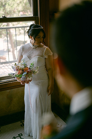 Christine and Alex Castle Green Wedding
