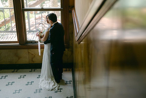 Christine and Alex Castle Green Wedding