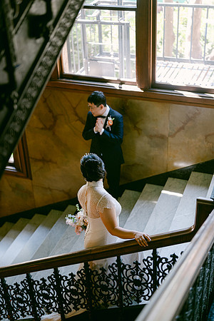 Christine and Alex Castle Green Wedding