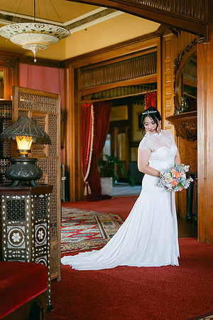 Christine and Alex Castle Green Wedding