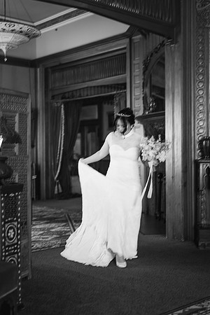 Christine and Alex Castle Green Wedding