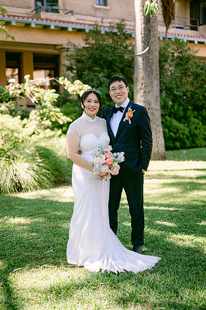 Christine and Alex Castle Green Wedding