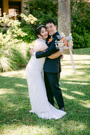 Christine and Alex Castle Green Wedding