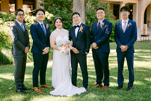 Christine and Alex Castle Green Wedding