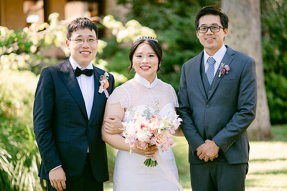 Christine and Alex Castle Green Wedding