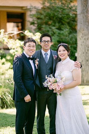 Christine and Alex Castle Green Wedding