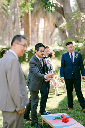 Christine and Alex Castle Green Wedding