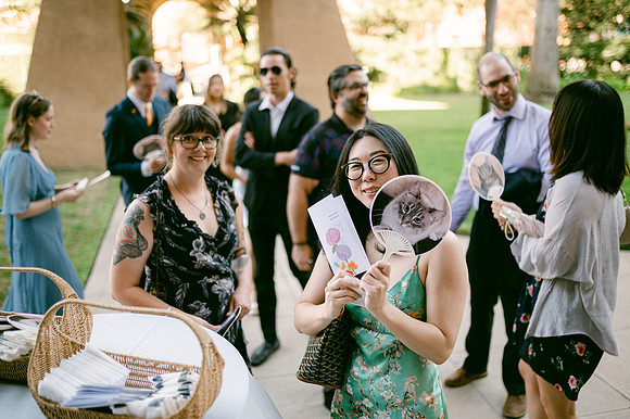 Christine and Alex Castle Green Wedding