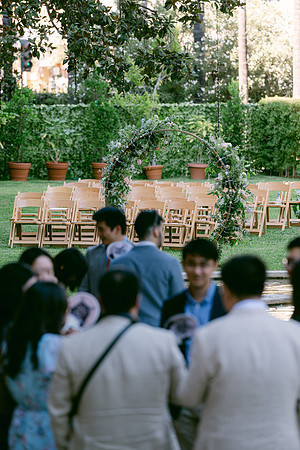Christine and Alex Castle Green Wedding