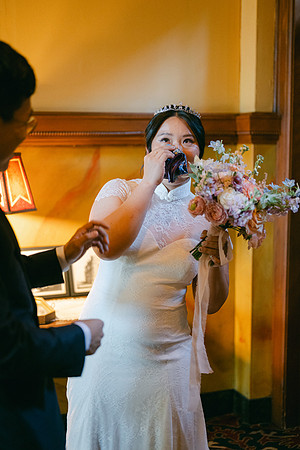 Christine and Alex Castle Green Wedding