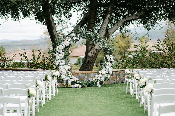 Alexis and David Glen Ivy Wedding