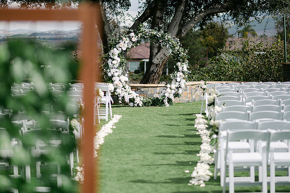 Alexis and David Glen Ivy Wedding