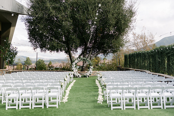 Alexis and David Glen Ivy Wedding