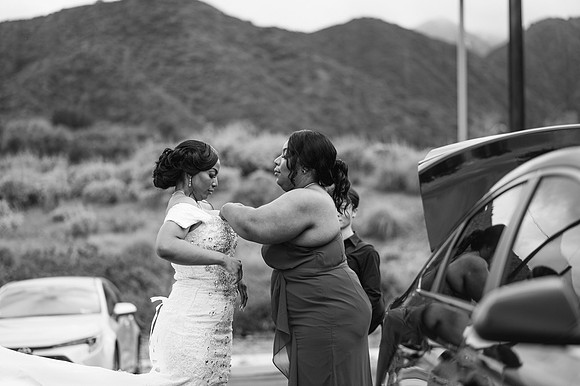Alexis and David Glen Ivy Wedding