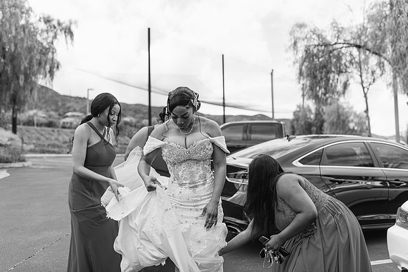 Alexis and David Glen Ivy Wedding