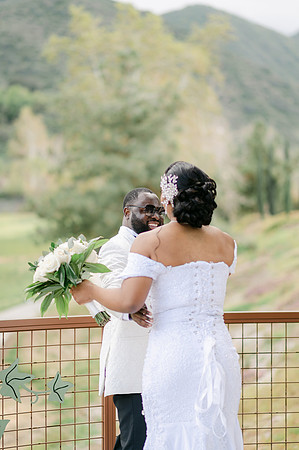 Alexis and David Glen Ivy Wedding