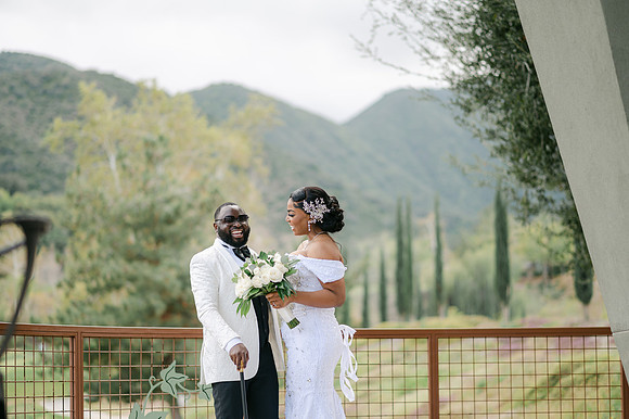 Alexis and David Glen Ivy Wedding