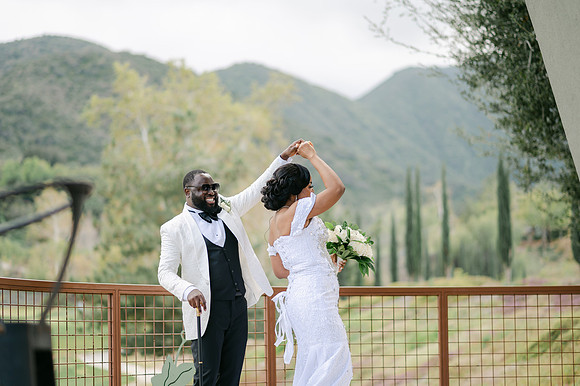 Alexis and David Glen Ivy Wedding