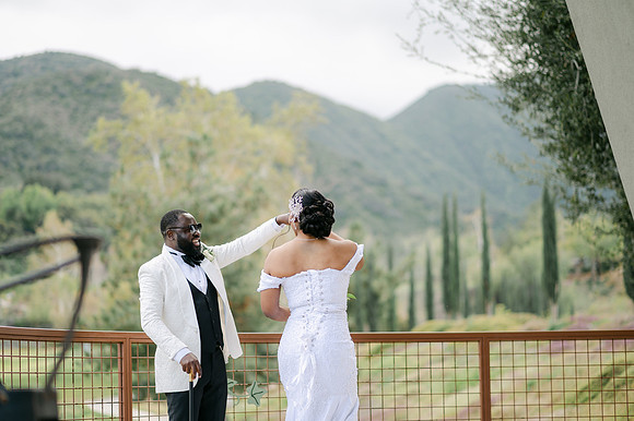 Alexis and David Glen Ivy Wedding