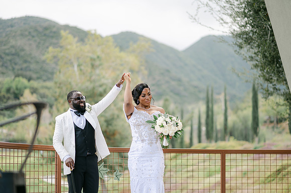 Alexis and David Glen Ivy Wedding