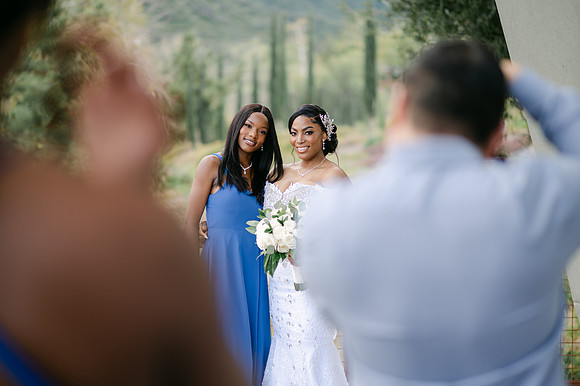 Alexis and David Glen Ivy Wedding