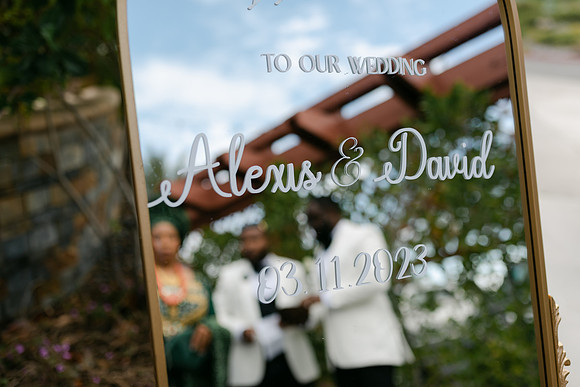 Alexis and David Glen Ivy Wedding