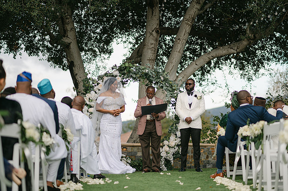 Alexis and David Glen Ivy Wedding