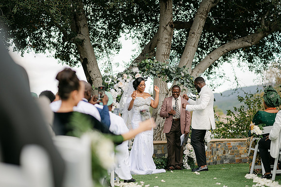 Alexis and David Glen Ivy Wedding