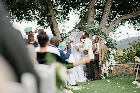 Alexis and David Glen Ivy Wedding