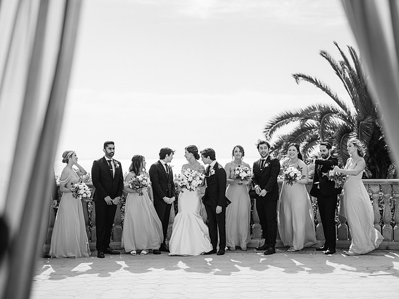 Erica and Spencer Bel Air Bay Club Wedding 03/17/2023