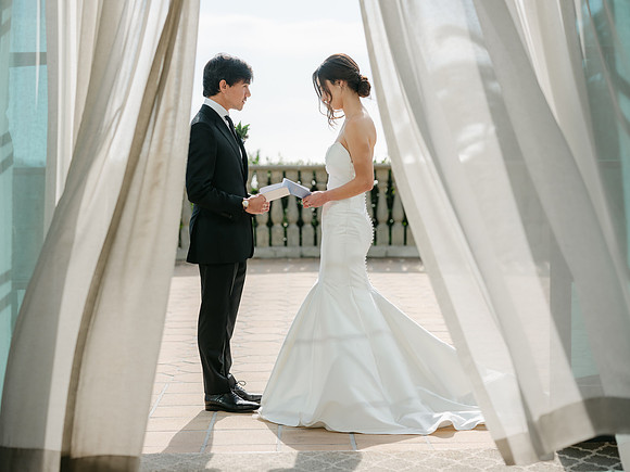 Erica and Spencer Bel Air Bay Club Wedding 03/17/2023