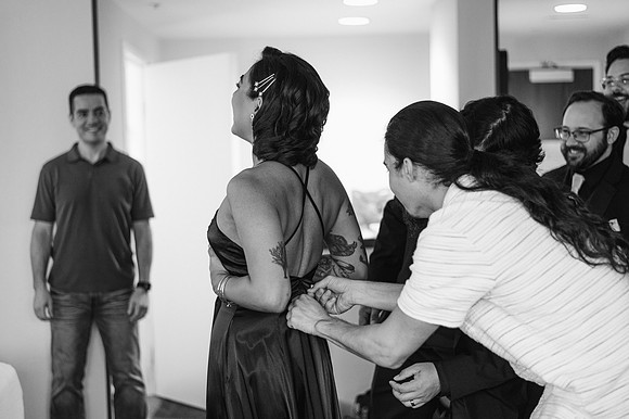 Anel and Carlos Castle Green Wedding