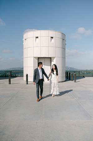 Elizabeth and Paul Engagement at Griffith Observatory
