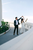 Elizabeth and Paul Engagement at Griffith Observatory