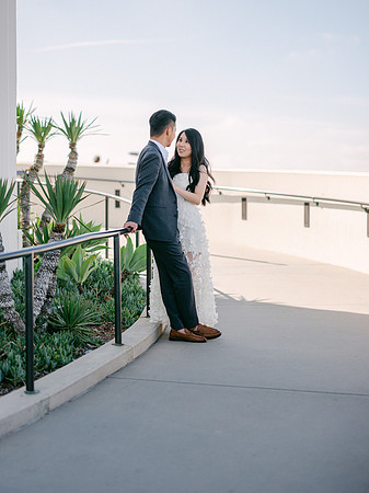 Elizabeth and Paul Engagement at Griffith Observatory
