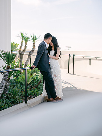 Elizabeth and Paul Engagement at Griffith Observatory