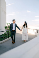 Elizabeth and Paul Engagement at Griffith Observatory