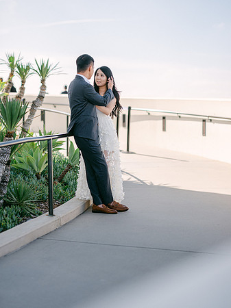 Elizabeth and Paul Engagement at Griffith Observatory