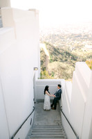 Elizabeth and Paul Engagement at Griffith Observatory