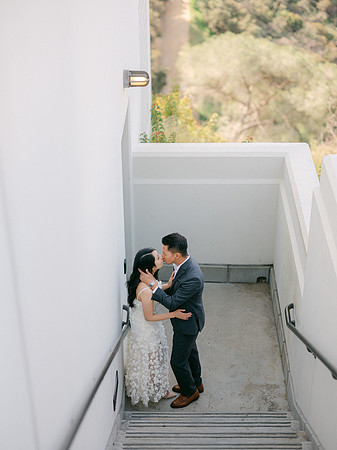 Elizabeth and Paul Engagement at Griffith Observatory